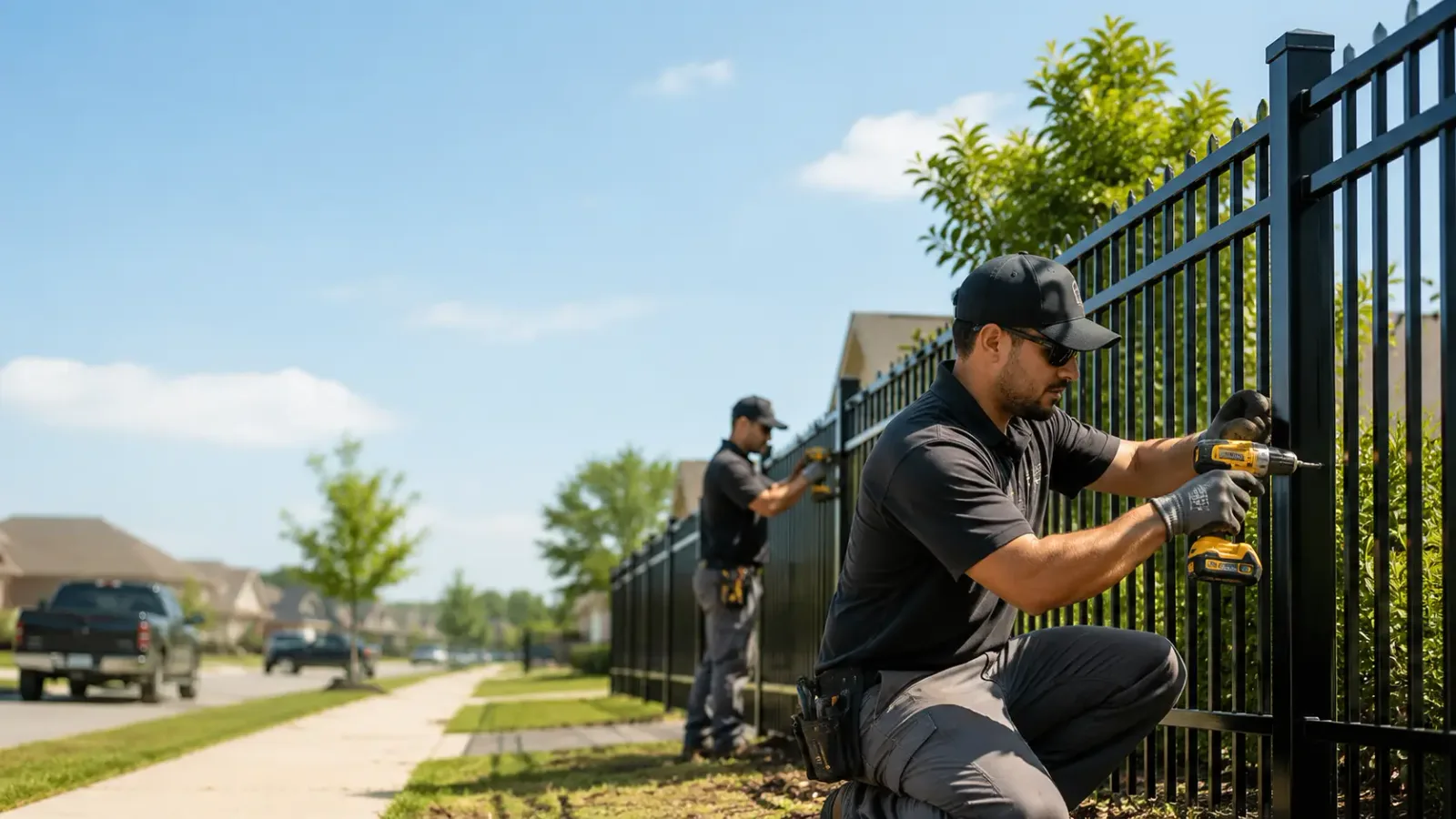 Metal Fence Installation in Lawrence, NE